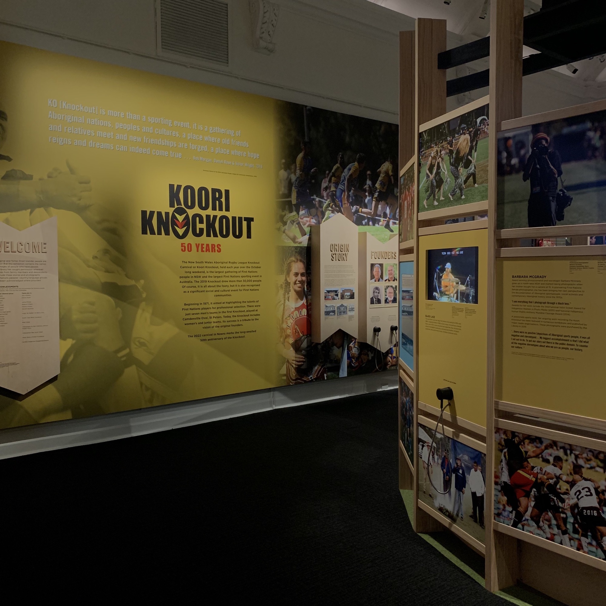 Koori Knockout: 50 Years project view 2